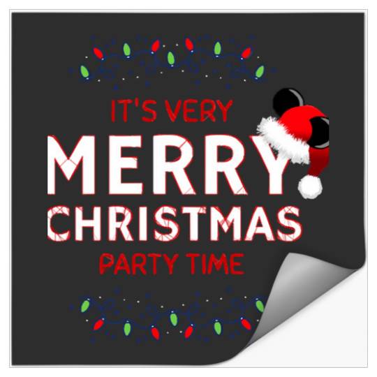 Creepshow Five Jolting Tales  Horror  : Mickey Disney Christmas, Disney Christmas Stickers