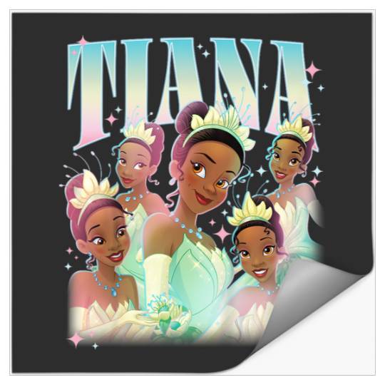 Disneyss The Princess And The Frog Beautiful Tiana Portraits Stickers