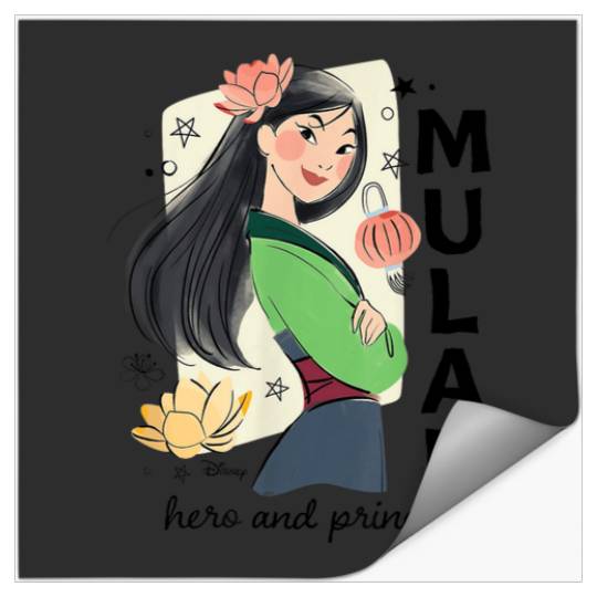 Disney Princess Mulan Hero And Princess Stickers