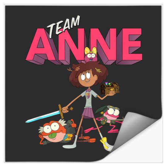 Disney Channel Amphibia Team Anne Stickers