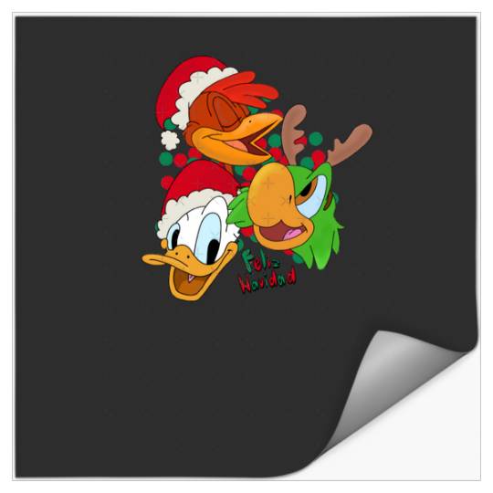 The Three Caballeros Christmas  : Mickey Disney Christmas, Disney Christmas Stickers