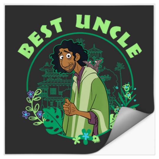 Disney Encanto Bruno Best Uncle Poster Stickers