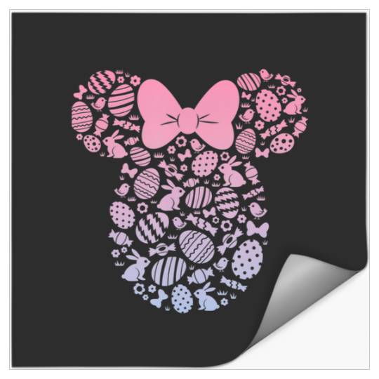 Lilo Stitch Wild About Spring Easter Bunny  : Mickey Disney Christmas, Disney Christmas Stickers