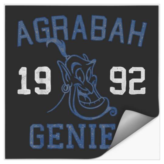 Disney Aladdin Genie Agrabah Genies 1992 Graphic Stickers