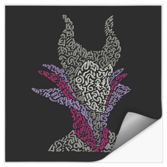 Maleficent  19 SALE!! : Disney Villains Maleficent , Maleficent Gift S-5XL Stickers