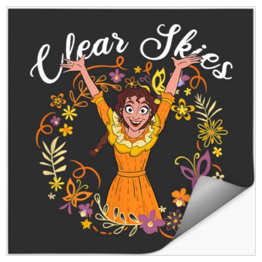 Disney Encanto Pepa Clear Skies Floral Stickers