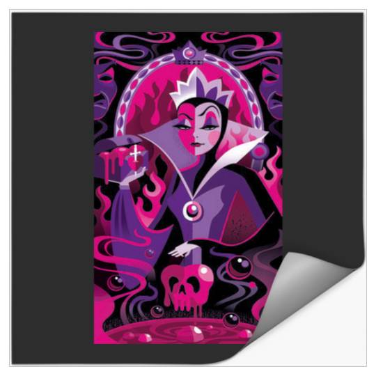 cartoon evil queen   SALE!! : Disney Villains Maleficent , Maleficent Gift S-5XL Stickers