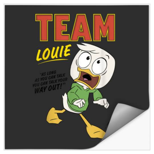 Disney DuckTales Team Louie You Can Talk Your Wa Stickers
