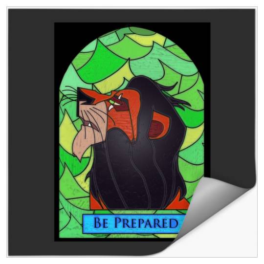 The rightful king - stained glass villains   SALE!! : Disney Villains Maleficent , Maleficent Gift S-5XL Stickers