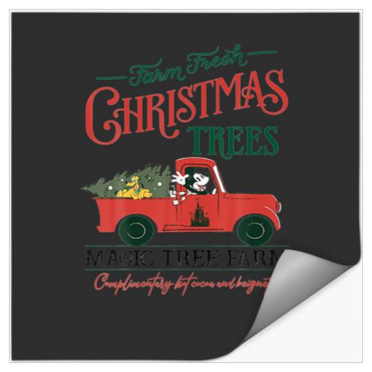 Farm Fresh Christmas Trees Shirt: Mickey Disney Christmas, Disney Christmas Stickers