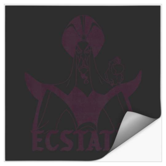 Disney Aladdin Jafar Lago Ecstatic Look Graphic Stickers