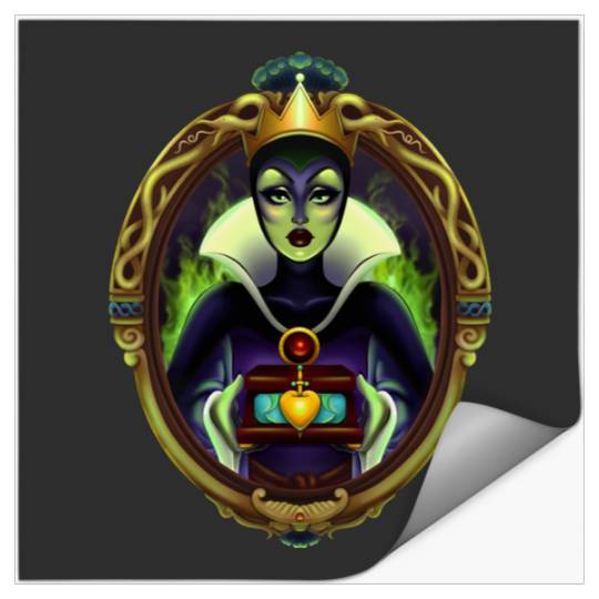 Evil Queen Mirror   SALE!! : Disney Villains Maleficent , Maleficent Gift S-5XL Stickers