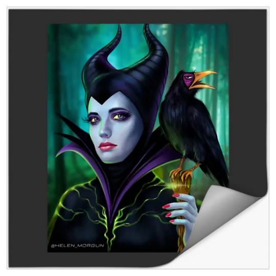 Maleficent  6 SALE!! : Disney Villains Maleficent , Maleficent Gift S-5XL Stickers