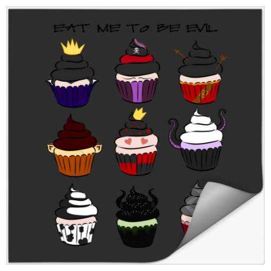 Eat me to be Evil   SALE!! : Disney Villains Maleficent , Maleficent Gift S-5XL Stickers