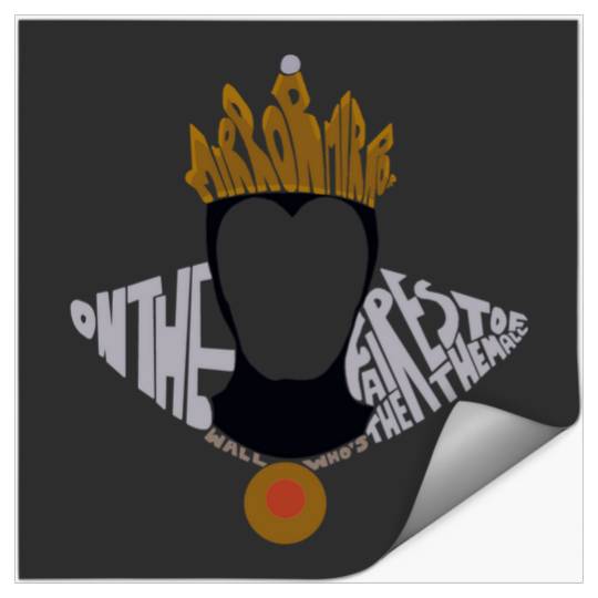 Evil Queen  5 SALE!! : Disney Villains Maleficent , Maleficent Gift S-5XL Stickers