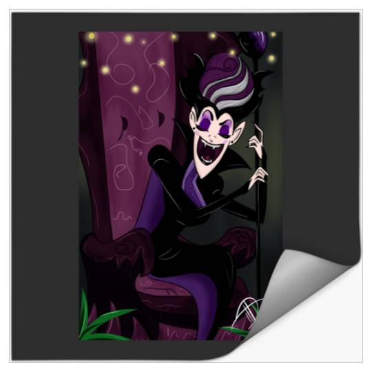 Gothic Vampire Baroness  1 SALE!! : Disney Villains Maleficent , Maleficent Gift S-5XL Stickers