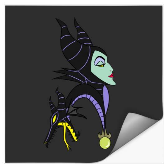 Two Face   SALE!! : Disney Villains Maleficent , Maleficent Gift S-5XL Stickers