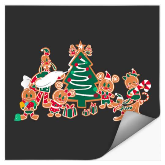 Mickeys Minnie Goy Pluto Chip Dale Christmas Tree  : Mickey Disney Christmas, Disney Christmas Stickers
