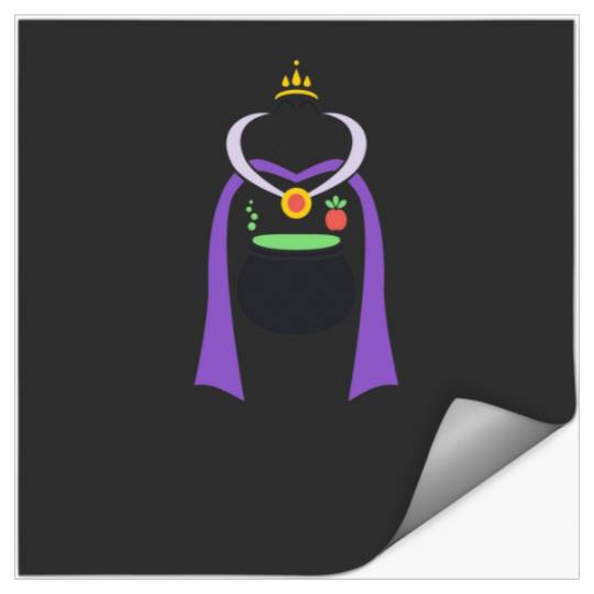 Poison Apple Queen - Czech Folk Art   SALE!! : Disney Villains Maleficent , Maleficent Gift S-5XL Stickers