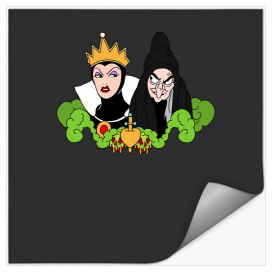 Double Trouble #5   SALE!! : Disney Villains Maleficent , Maleficent Gift S-5XL Stickers