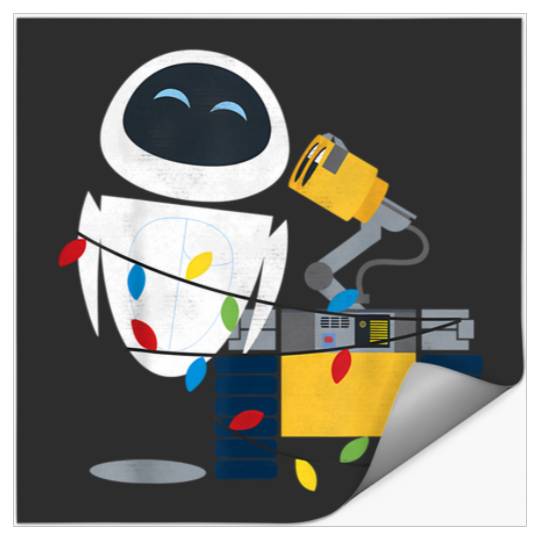 Disney Pixar Wall-E Eve Christmas Light Wrap Graphic Stickers