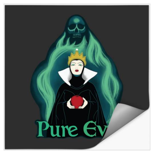 Evil Queen - Pure Evil   SALE!! : Disney Villains Maleficent , Maleficent Gift S-5XL Stickers