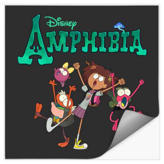 Disney Channel Amphibia Stickers