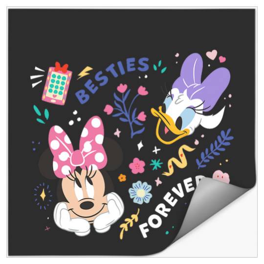 Disney Mickey And Friends Minnie & Daisy Besties Forever Stickers