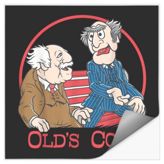 Disney The Muppets Statler And Waldorf Olds Cool Stickers