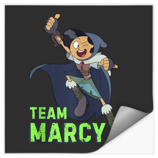 Disneyss Channel Amphibia Team Marcy Stickers