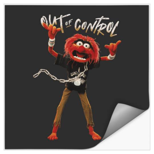 Disney The Muppets Animal Out of Control Stickers