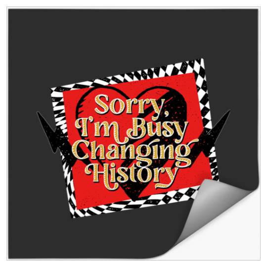 Disney Descendants 4 The Rise of Red Busy Changing History Stickers