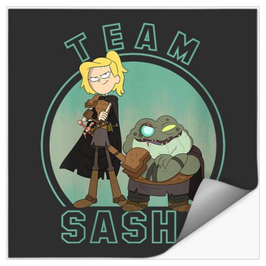 Disneyss Channel Amphibia Team Sasha Stickers