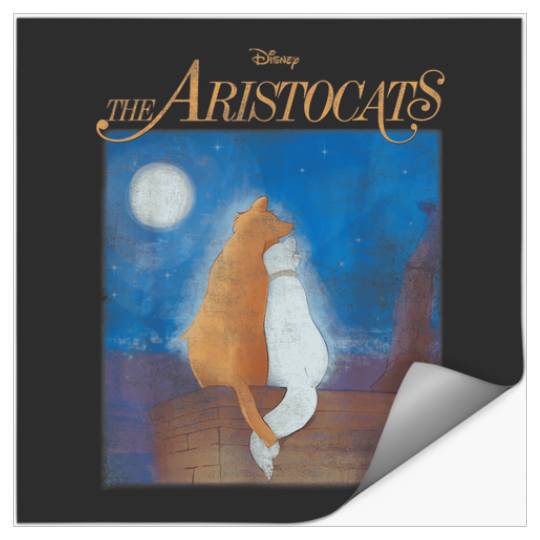 Disney The Aristocats Duchess Thomas Night Sky P Stickers