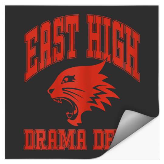 Disneyss High School Musical The Series East High Drama Dept Stickers