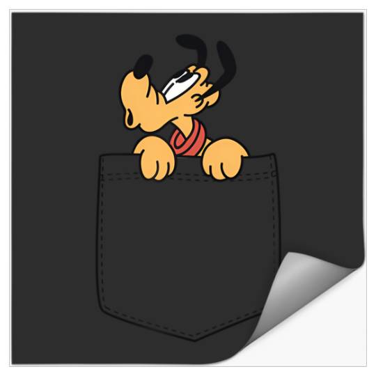 Disney Pluto Pocket Stickers