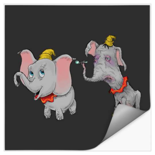 Discover dumbo on ice Sticker: Disney Elephant Dumbo, Dumbo Stickers