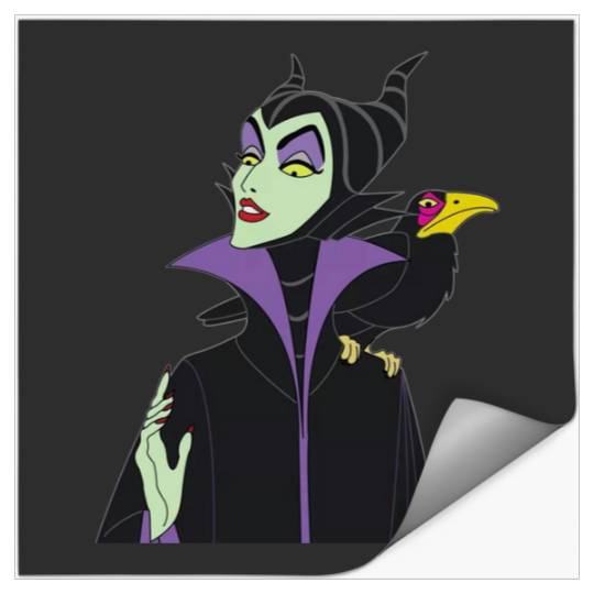 Discover EVIL MOM   SALE!! : Disney Villains Maleficent , Maleficent Gift S-5XL Stickers