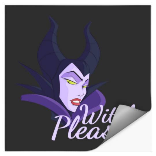 Discover Witch Please! - Halloween Maleficent   SALE!! : Disney Villains Maleficent , Maleficent Gift S-5XL Stickers