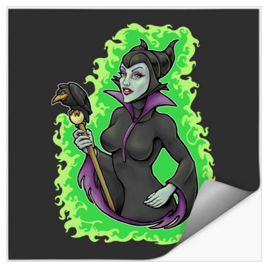 Discover Maleficent  50 SALE!! : Disney Villains Maleficent , Maleficent Gift S-5XL Stickers