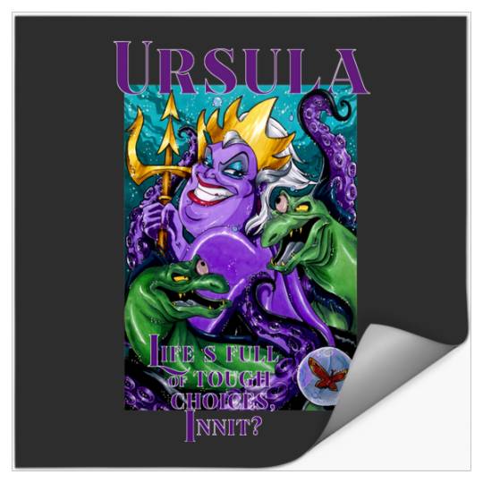 Discover The sea witch   SALE!! : Disney Villains Maleficent , Maleficent Gift S-5XL Stickers