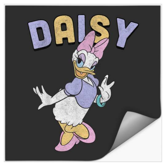 Disney Mickey And Friends Daisy Duck Simple Portrait Stickers