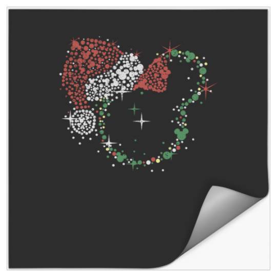 Discover Christmas mouse design. Magician Christmas Sticker, Disney Elephant Dumbo Christmas , Dumbo Christmas Stickers