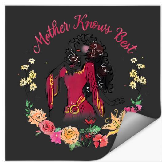 Disneyss Tangled Mothers Day Mother Gothel Mother Knows Best Stickers