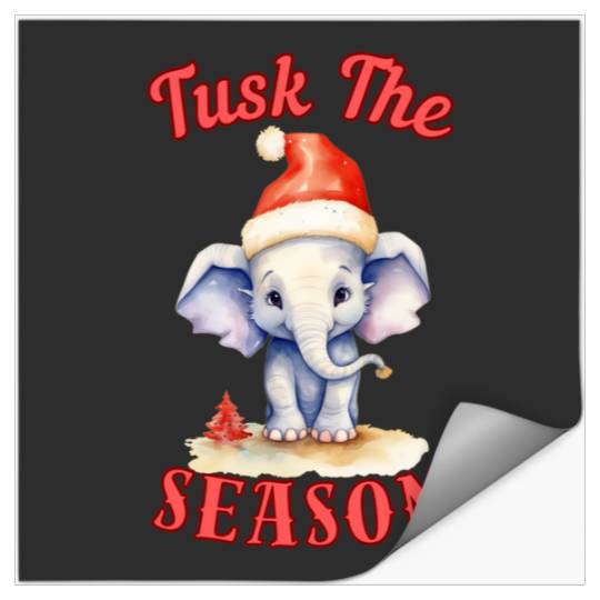 Discover Tusk The Season. happy elephant  , Disney Elephant Dumbo Christmas , Dumbo Christmas Stickers