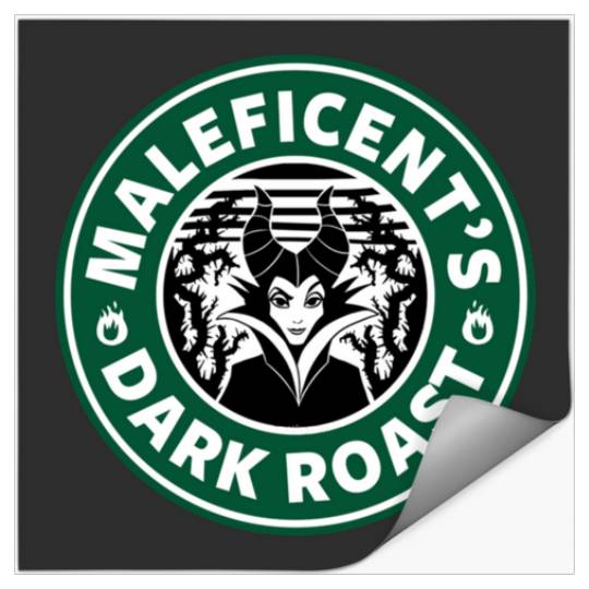 Discover Maleficent's Dark Roast  1 SALE!! : Disney Villains Maleficent , Maleficent Gift S-5XL Stickers