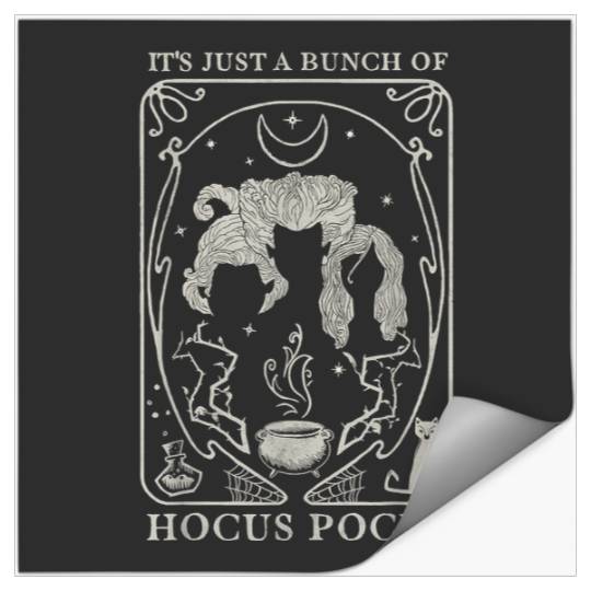Discover Disney Hocus Pocus Just A Bunch Of Hocus Pocus Tarot Card Stickers