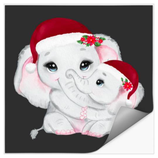 Discover Christmas Mom  Ba1, Disney Elephant Dumbo Christmas , Dumbo Christmas Stickers