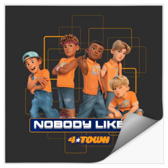 Discover Disney Pixar Turning Red 4 Town Group Nobody Like You Stickers