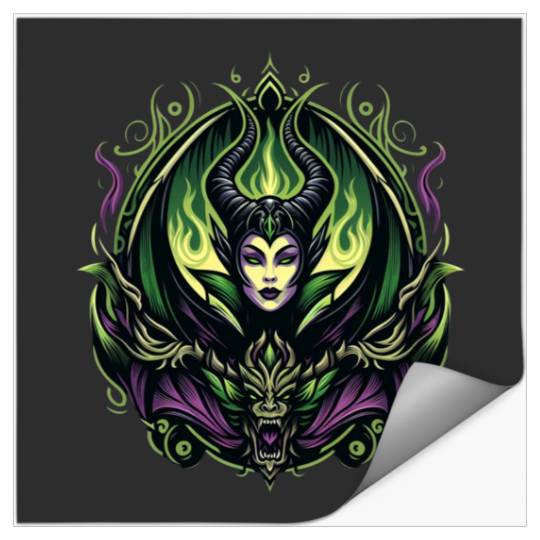 Discover Mistress  Evil Mirror   SALE!! : Disney Villains Maleficent , Maleficent Gift S-5XL Stickers